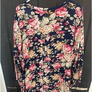 Pink Blush Maternity dress for fall, preloved, xl